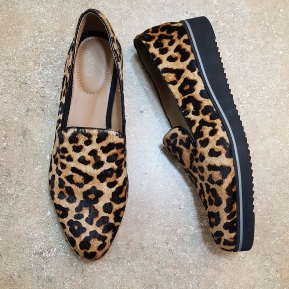 franco sarto cheetah print shoes